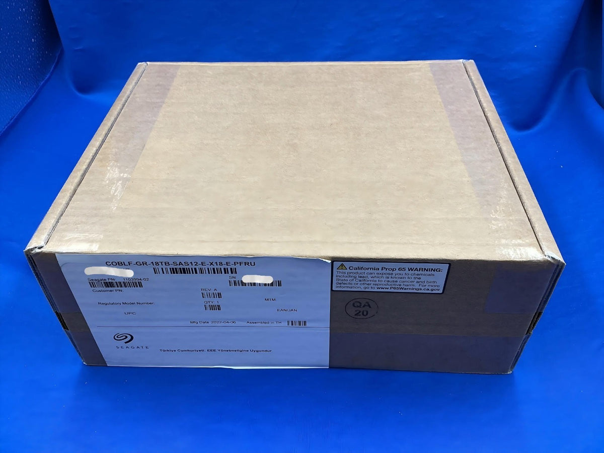 Seagate Exos X18 ST18000NM005J 18TB SAS 12G SED 7200RPM 256MB 3.5" HDD
