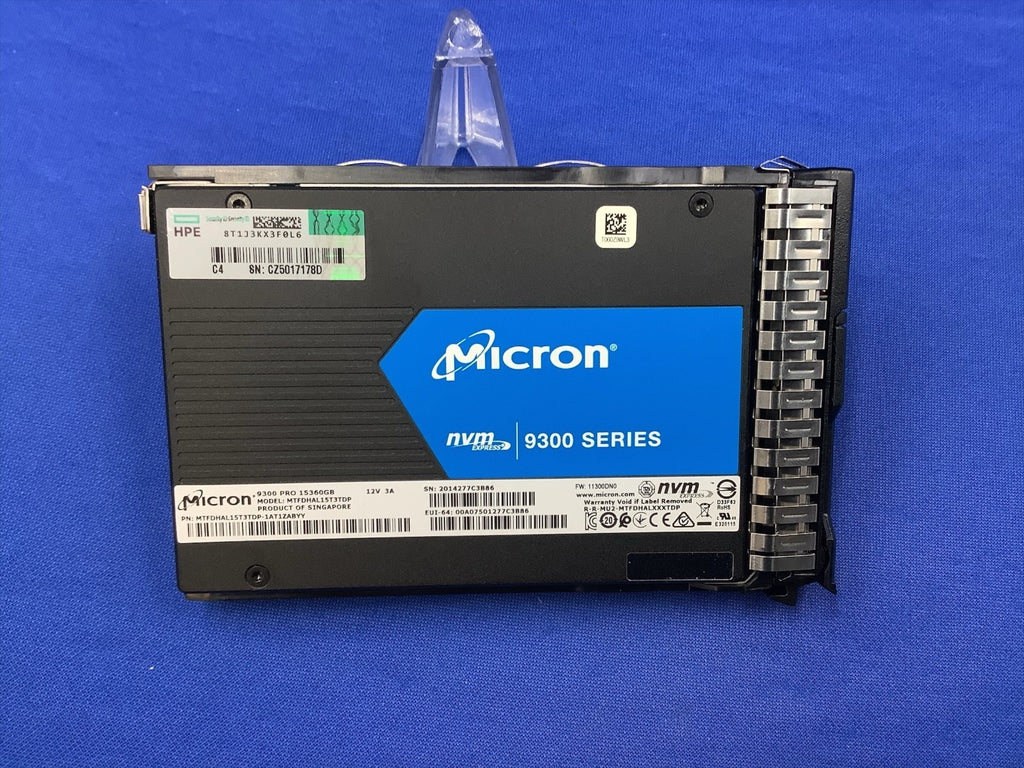 P22754-B21 HPE 15.36TB NVMe PCIe 3.0x4 U.2 READ INTENSIVE 9300 PRO P23102-001