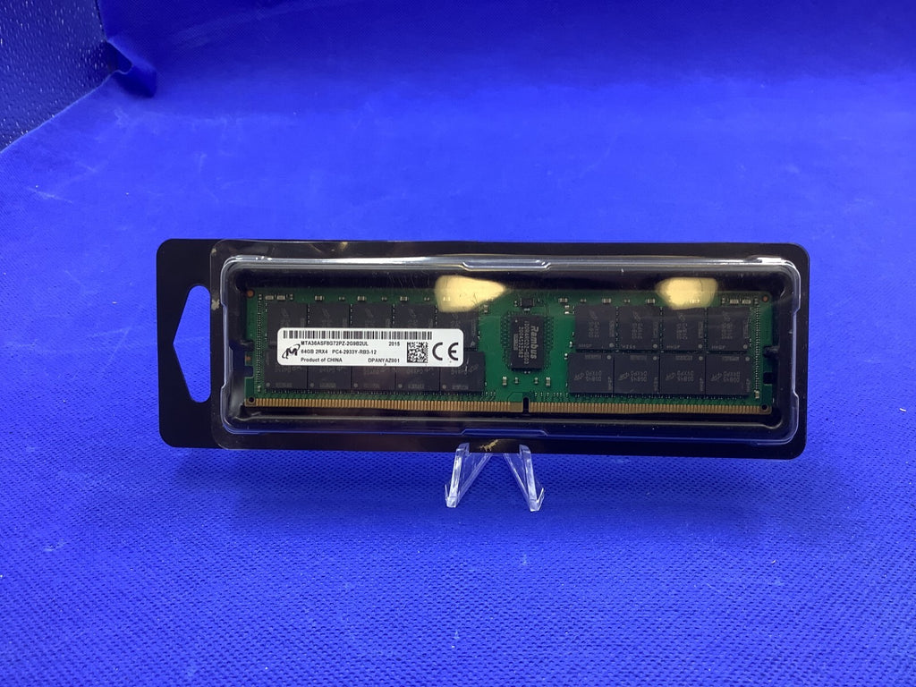 MTA36ASF8G72PZ-2G9B2 MICRON 64GB 2RX4 PC4-2933Y DDR4 RDIMM SERVER MEMORY