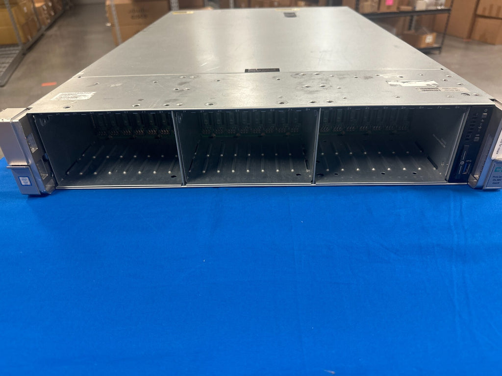 HPE PROLIANT DL380 GEN9 24SFF 843307-001 SERVER W/ Heatsink Fan 800W PSU