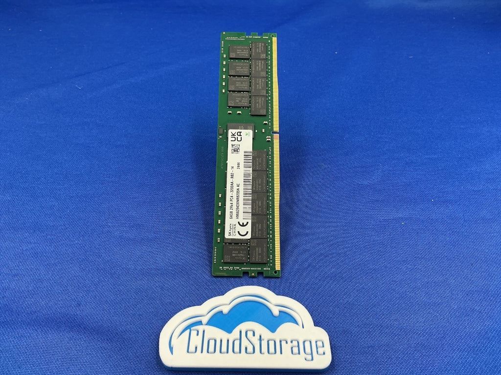 HMAG94DXNRB205N HYNIX 64GB (1X64GB) 2RX4 PC4-3200AA RDIMM MEMORY