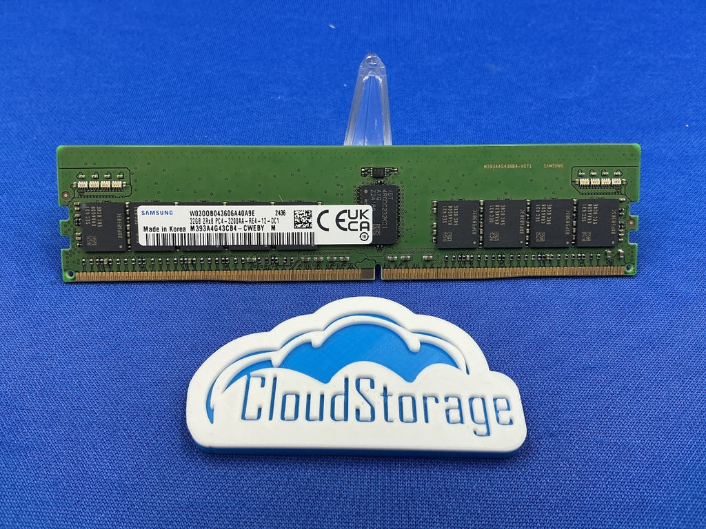 M393A4G43CB4-CWE SAMSUNG 32GB (1X32GB) 2RX8 PC4-3200AA MEMORY