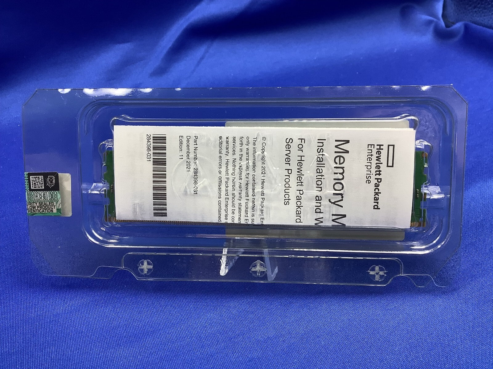 P69720-1A1 HPE 32G (1X32GB) 2RX8 PC5-6400B SMART MEMORY P64985-B21