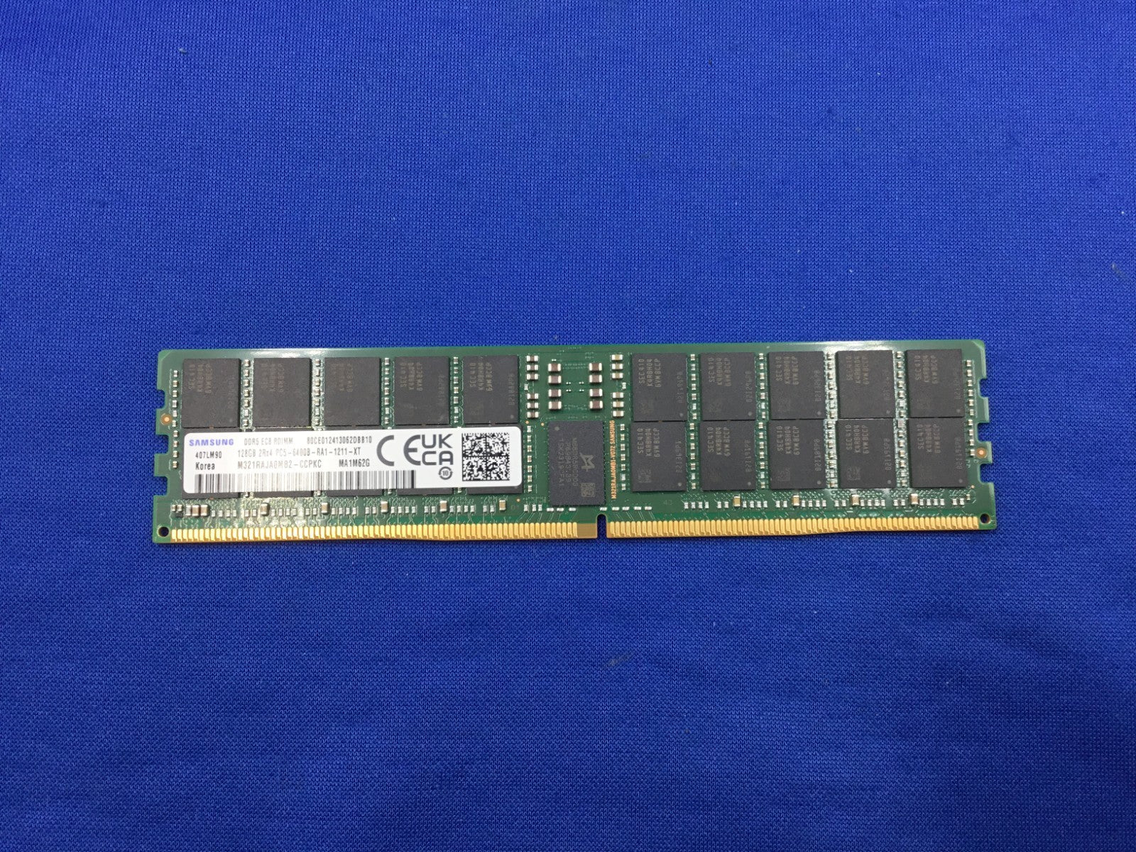 M321RAJA0MB2-CCP SAMSUNG 128GB (1X128GB) 2RX4 PC5-6400B RDIMM SERVER MEMORY