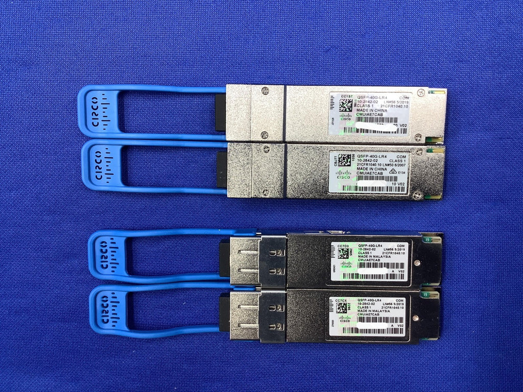 QSFP-40G-LR4 CISCO 40Gb LR4 SMF QSFP+ 1310nm 10km Transceiver 10-2842-02
