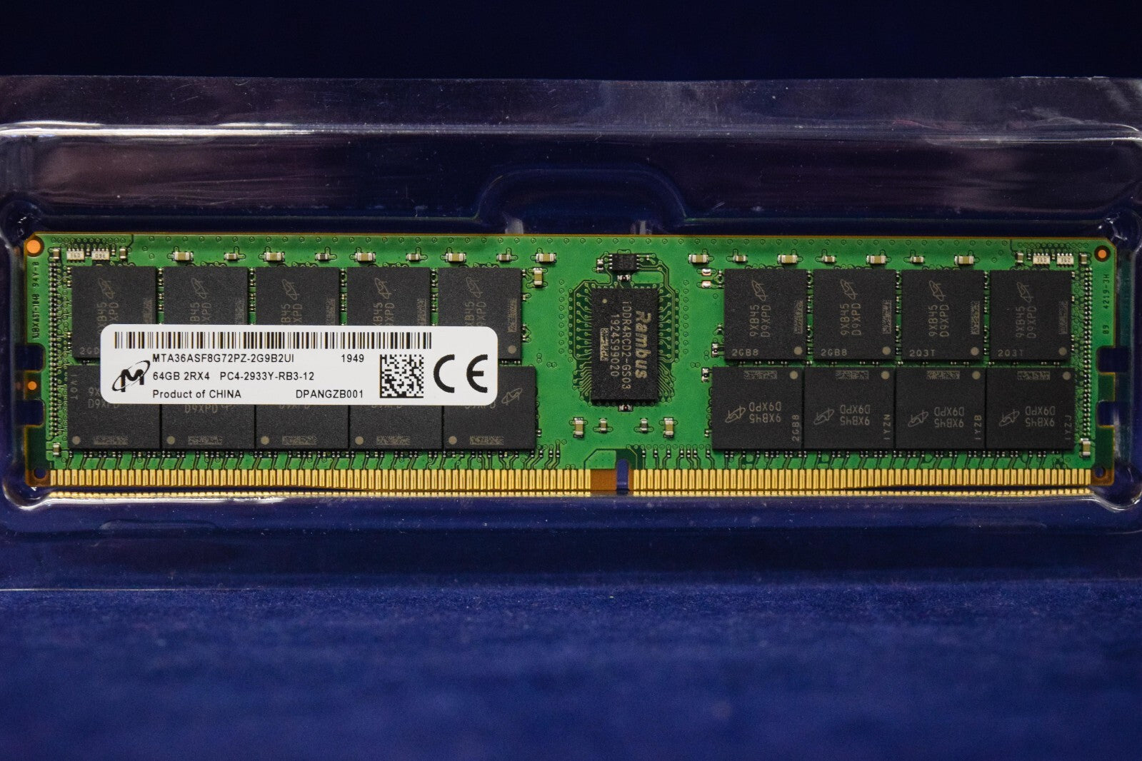 MTA36ASF8G72PZ-2G9B2 MICRON 64GB 2RX4 PC4-2933Y DDR4 RDIMM SERVER MEMORY