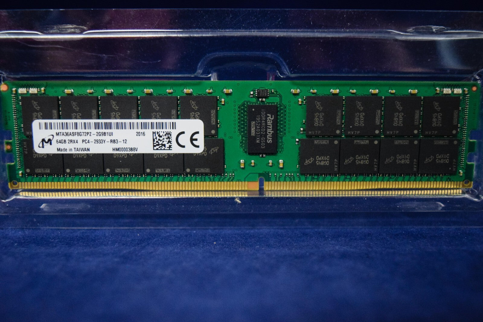 MTA36ASF8G72PZ-2G9B1 MICRON 64GB (1X64GB) 2RX4 PC4-2933Y MEMORY