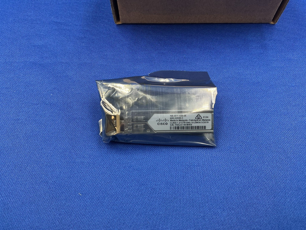 MA-SFP-1GB-SX Cisco Meraki 1000Base-SX SFP 850nm 550m LC MMF Transceiver