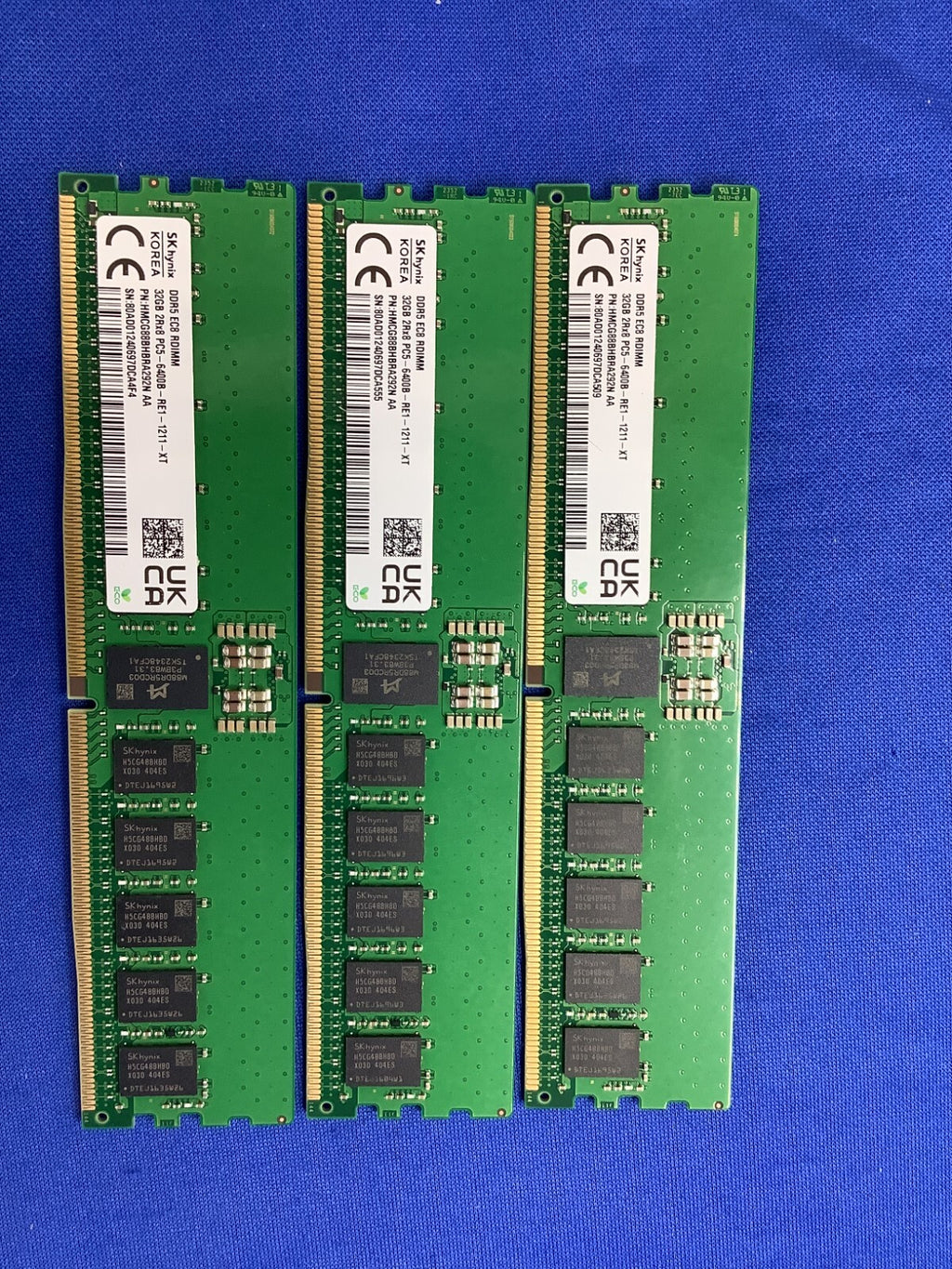 HMCG88BHBRA292N  HYNIX 32GB (1X32GB) 2Rx8 PC5-6400B RDIMM MEMORY