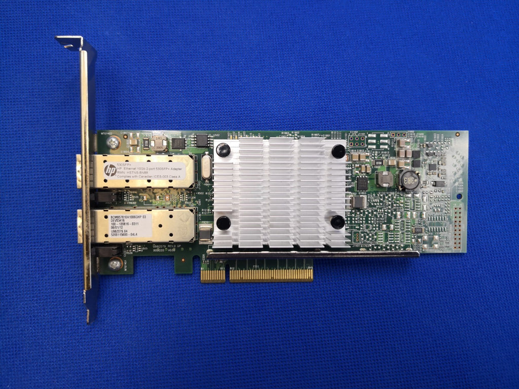 Both brackets  HP 652503-B21 530SFP+ 10GB 2P ADAPTER 656244-001 652501-001