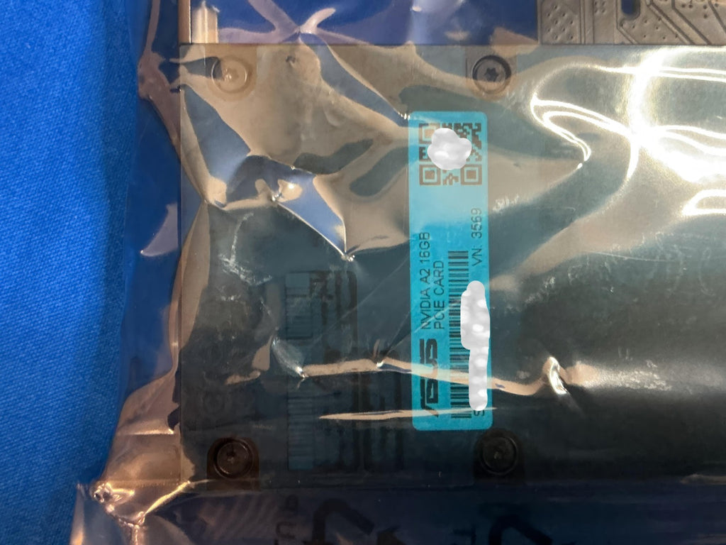 ASUS NVIDIA A2 16GB GDDR6 PCIe GPU 90SKC000-M6TAN0 900-2G179-0020-000