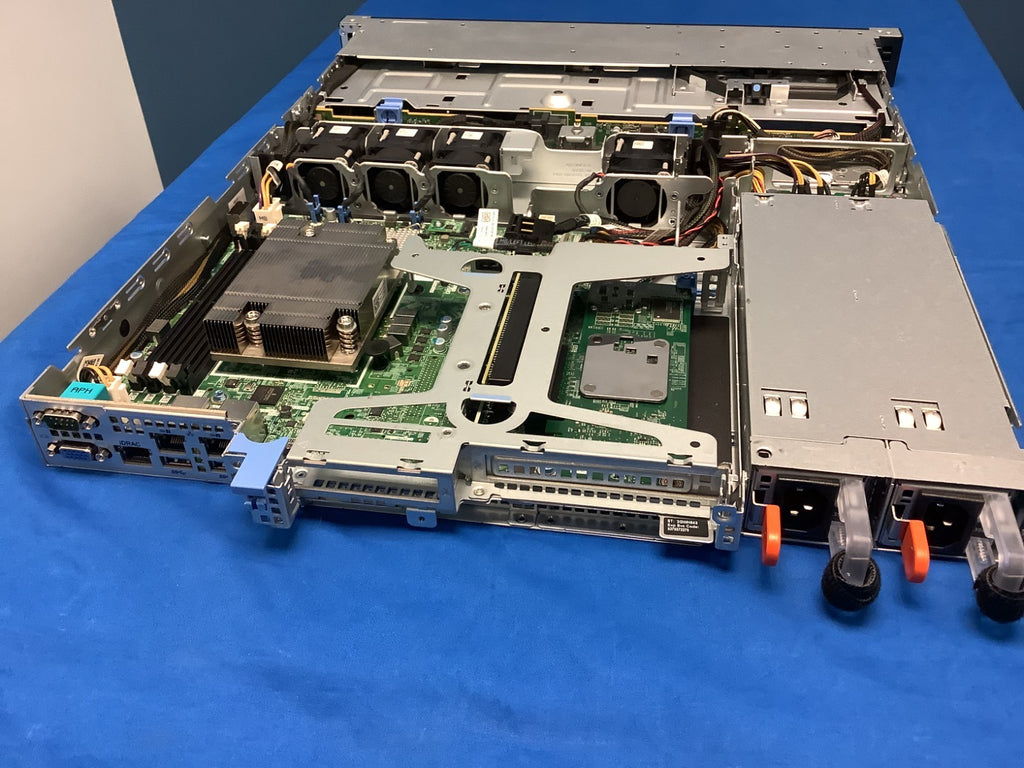 Dell PowerEdge R340 chassis with fans, cables and heatsink No RAM, HDD, CPU, GPU