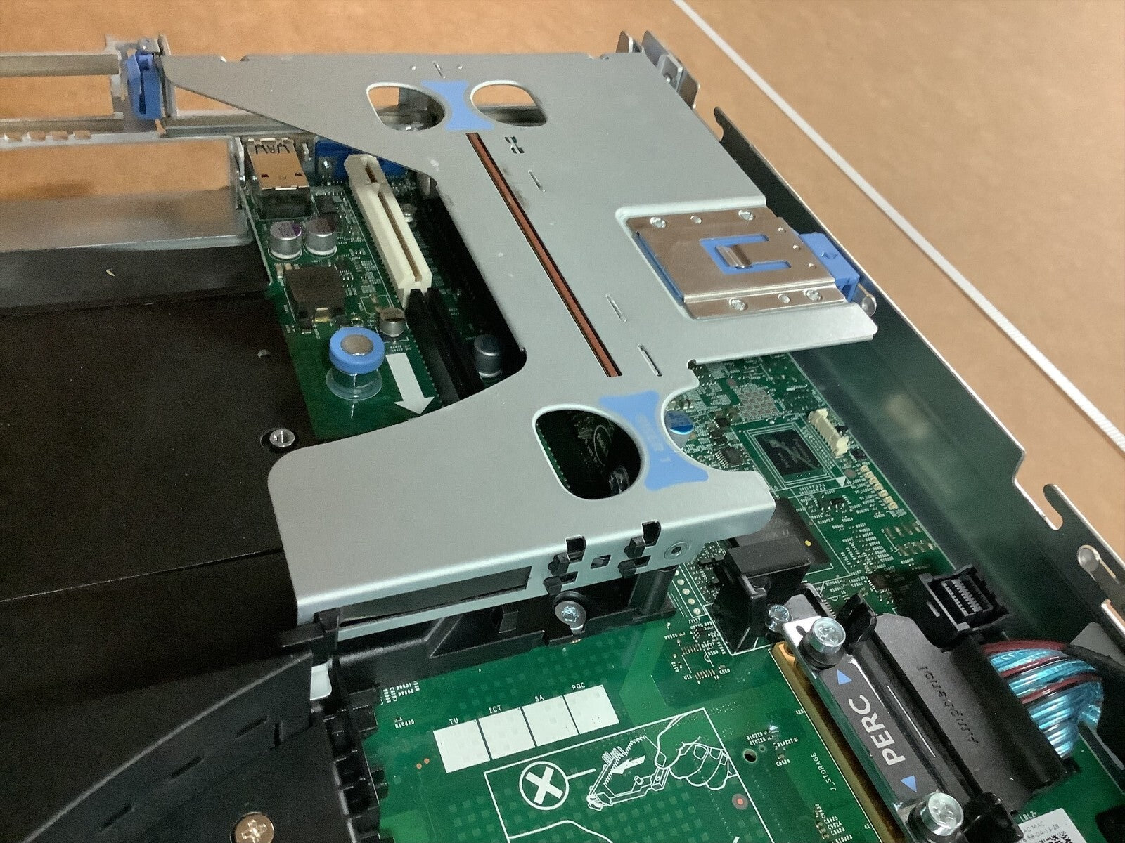 DELL PowerEdge R630 8bay with MOBO 02C2CP, PCIE board, 2 X750w PSU, 1X 0K43RY