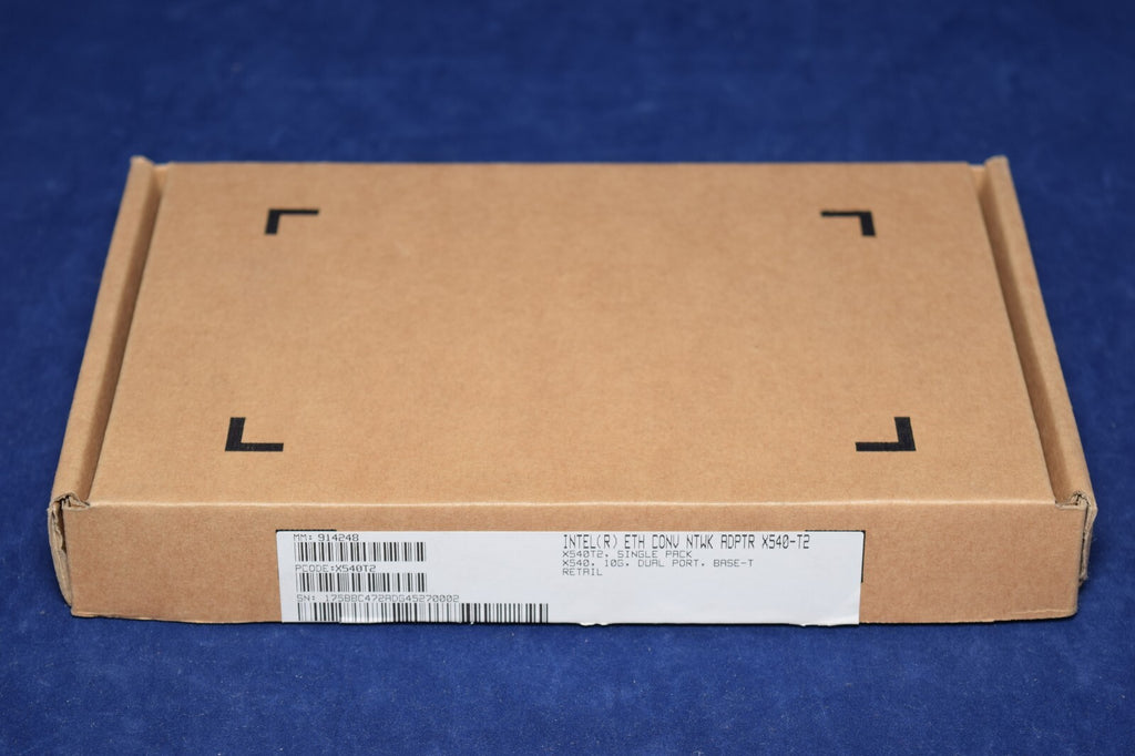 NOB X540T2 INTEL X540-T2 CONVERGED DUAL PORT NETWORK ADAPTER X540T2BLK