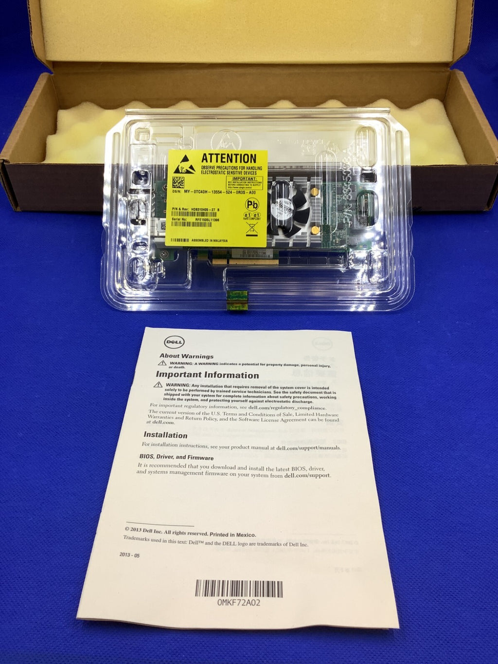 Dell QLE2660 DELL Qlogic 2660 Single Port 16GB Fibre Channel HBA QLE2660 NOB