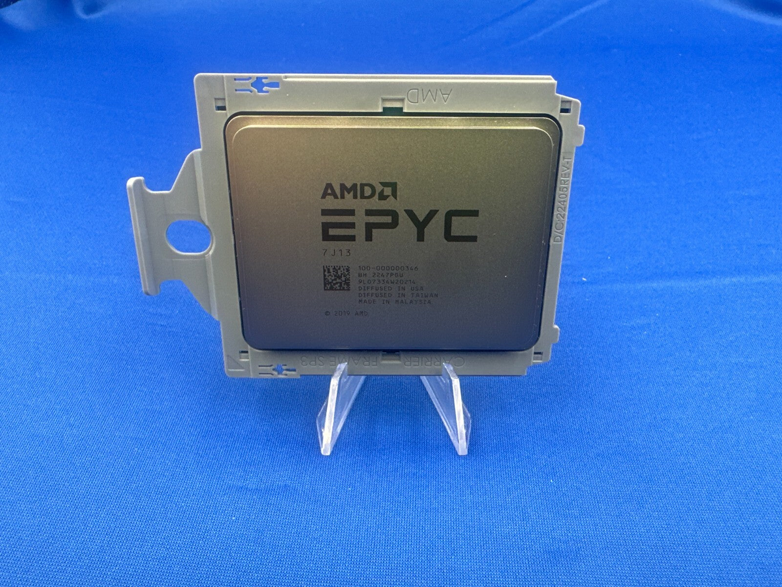 AMD EPYC 7J13 64Core 2.6GHz up to 3.5GHz 256 MB 280W CPU 100-000000346 UNLOCKED