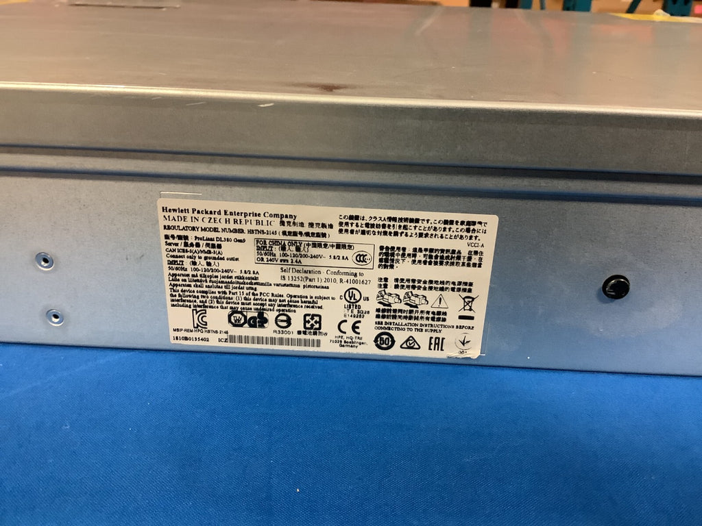 767032-B21 HP ProLiant DL380 Gen9 24x SFF CTO 775400-001