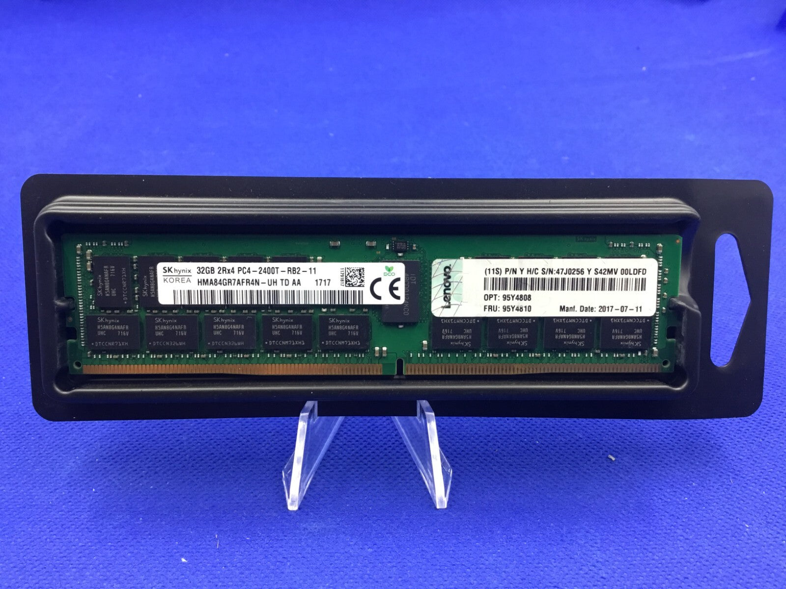 HMA84GR7AFR4N-UH HYNIX 32GB 2RX4 PC4-19200R DDR4-2400T 2400MHz ECC REG