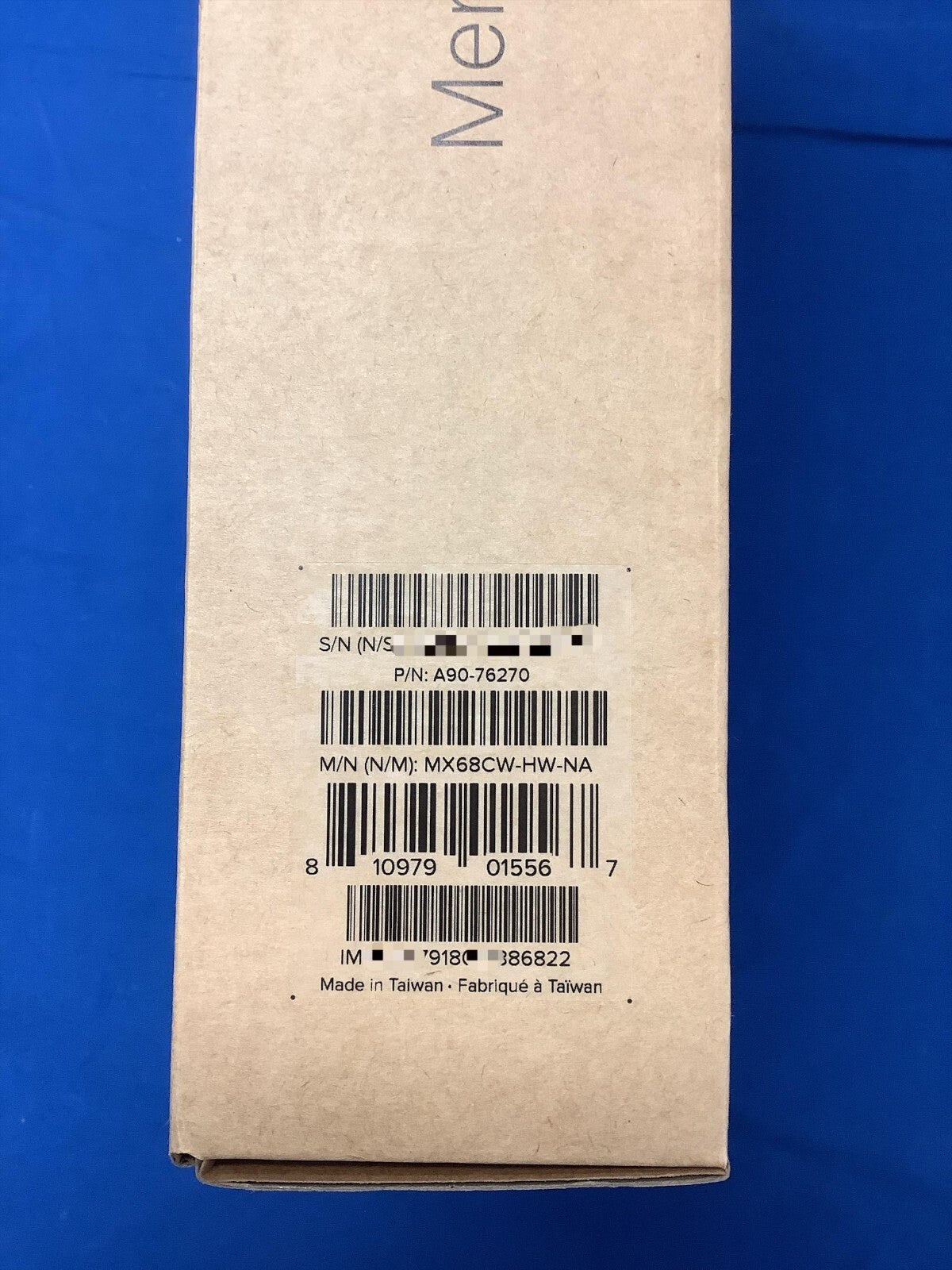 MX68CW-HW-NA Cisco Meraki MX68CW Cloud Managed Firewall Appliance