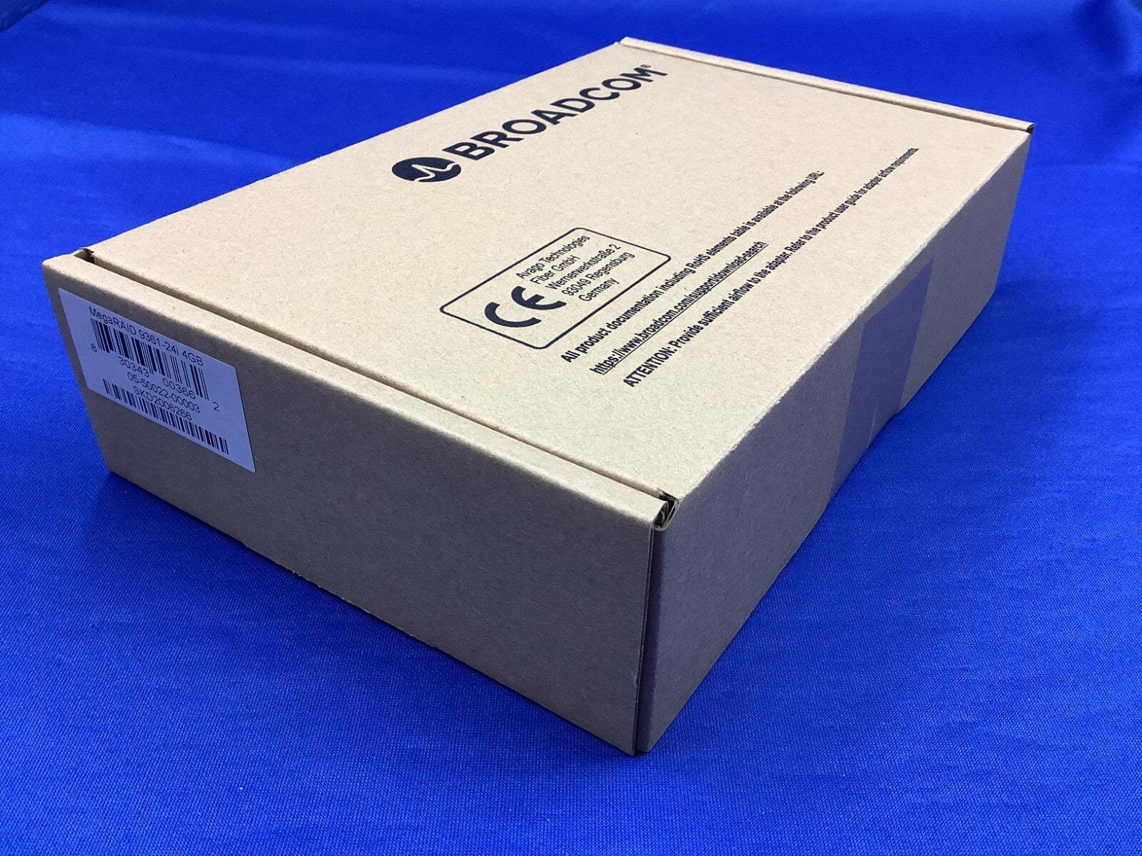 BROADCOM MegaRAID 9361-24i 4GB 24-PORT SAS/SATA 12Gbps PCIE 3.0 RAID CARD