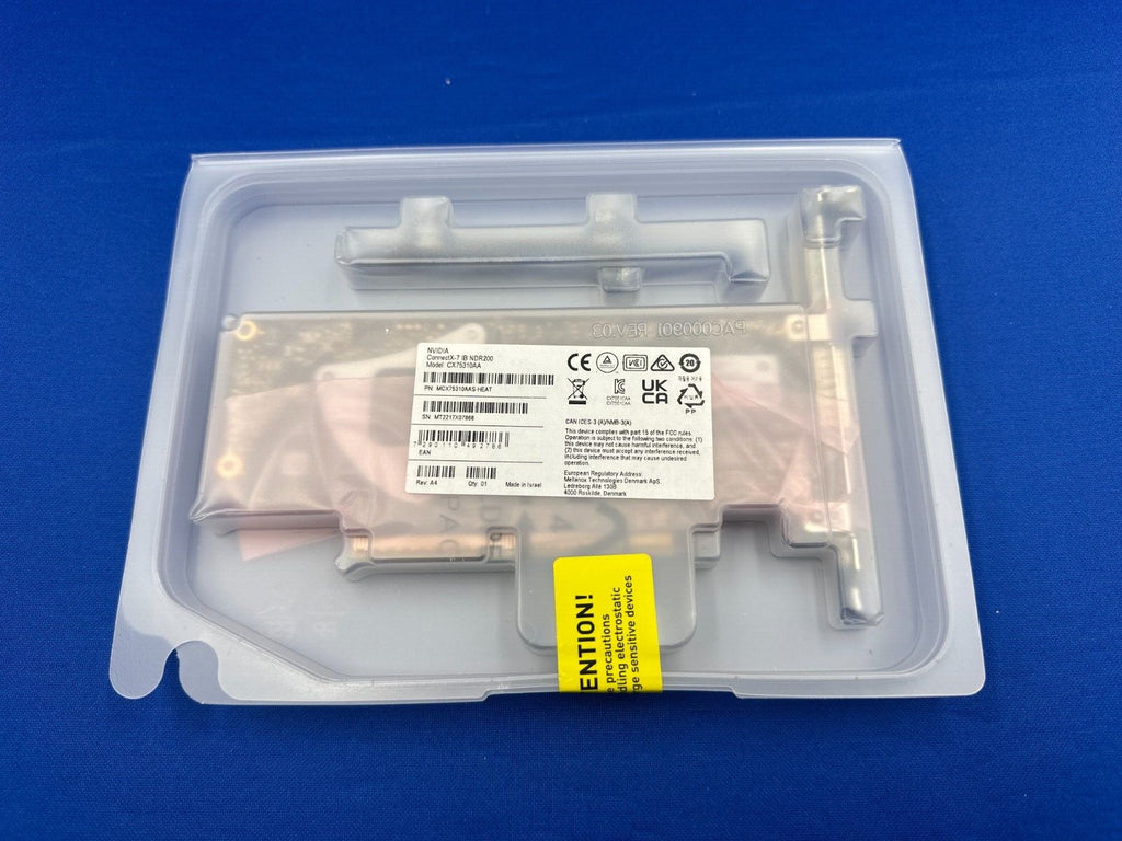 F/S MCX75310AAS-HEAT NVIDIA ConnectX-7 Adapte Card 200GbE/NDR200 Crypto Disabled