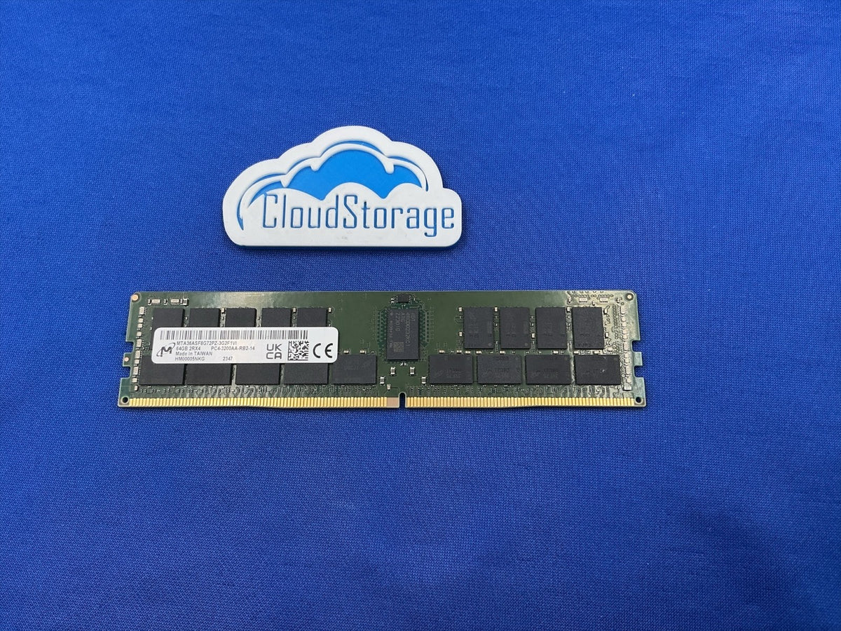 Micron MTA36ASF8G72PZ-3G2F1 64GB DDR4-3200 PC4-25600 2Rx4 ECC RDIMM MEMORY