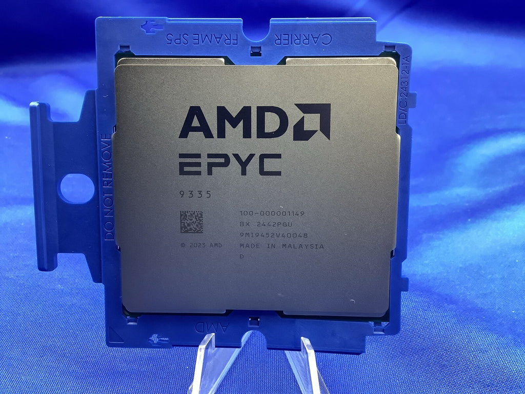 AMD EPYC 9335 32-CORE 64 Threads  3GHZ 128 MB 210W  SP5 TURIN processor Unlocked