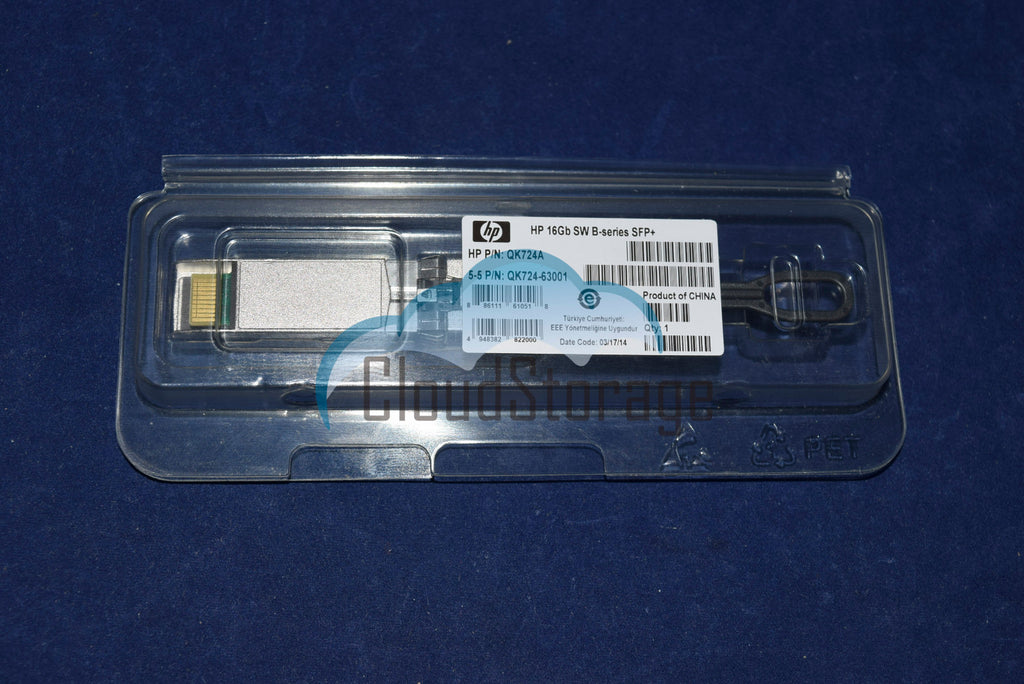 NEW 656435-001 QK724A HP 16GB SFP+ TRANSCEIVER QK724-63001