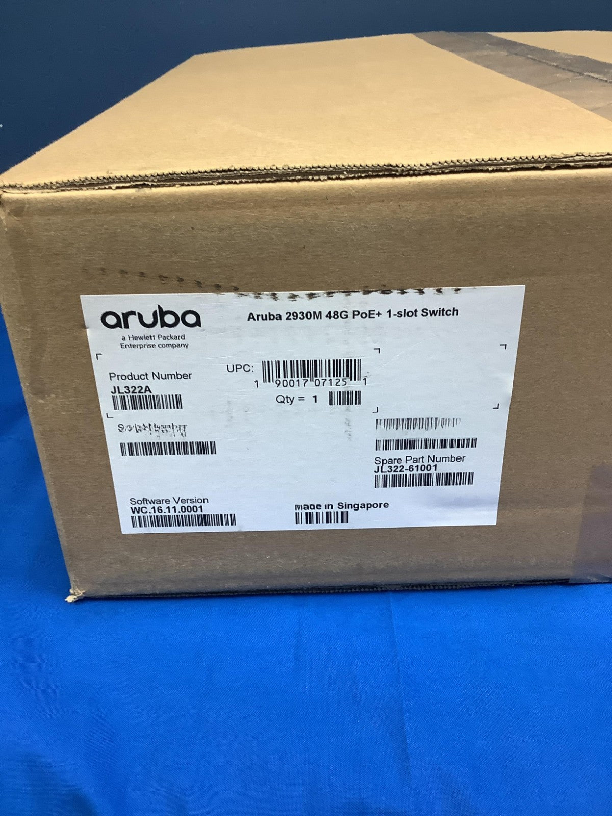 JL322A HPE Aruba 48-Port Gigabit PoE+ 2930M 48G PoE+ Switch