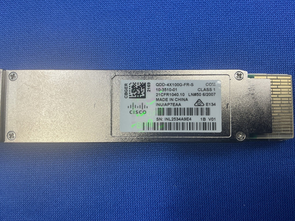 QDD-4X100G-FR-S CISCO QSFP-DD Transceiver Module 4x 100gb-FR1 Mpo 12-2km Paralle