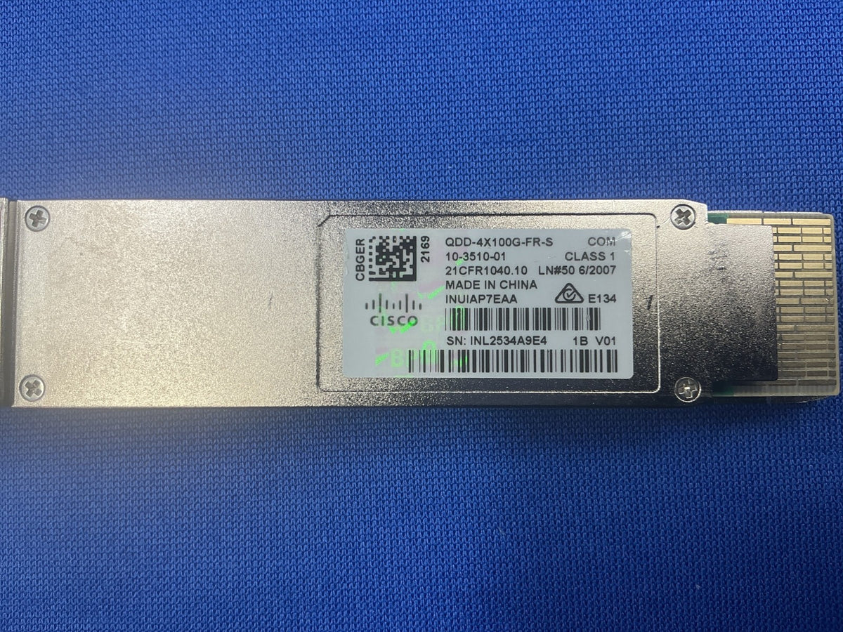 QDD-4X100G-FR-S CISCO QSFP-DD Transceiver Module 4x 100gb-FR1 Mpo 12-2km Paralle