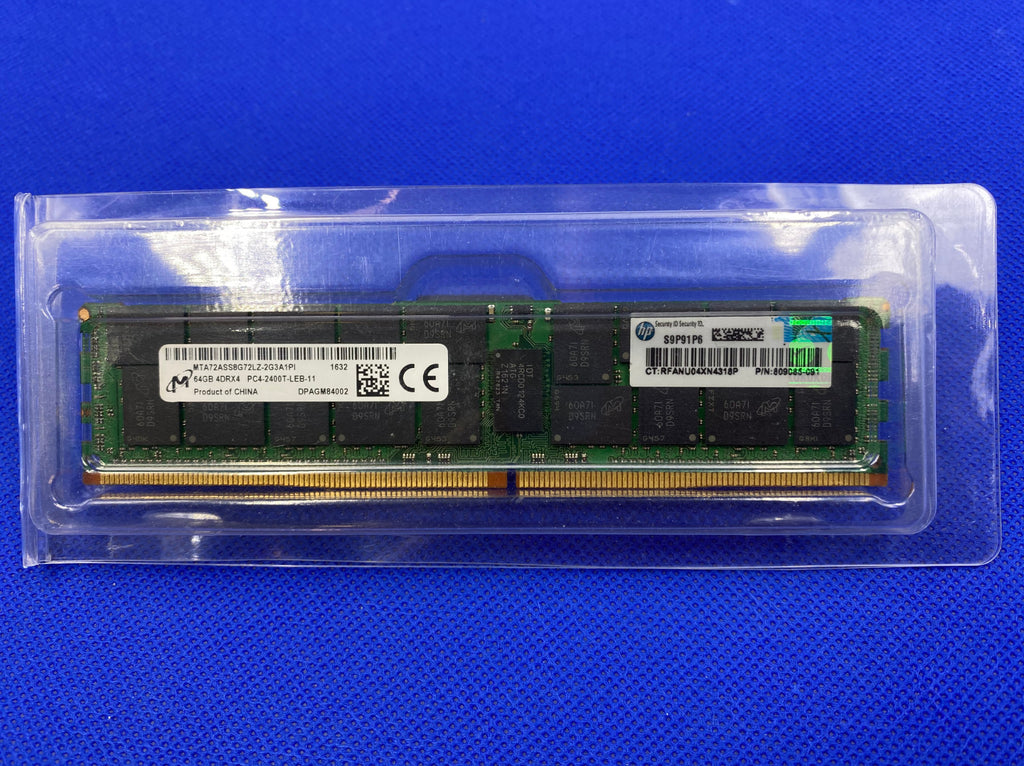 809085-091 HPE 64GB 4Rx4 PC4-2400T DDR4 MEMORY 805358-B21 819413-001