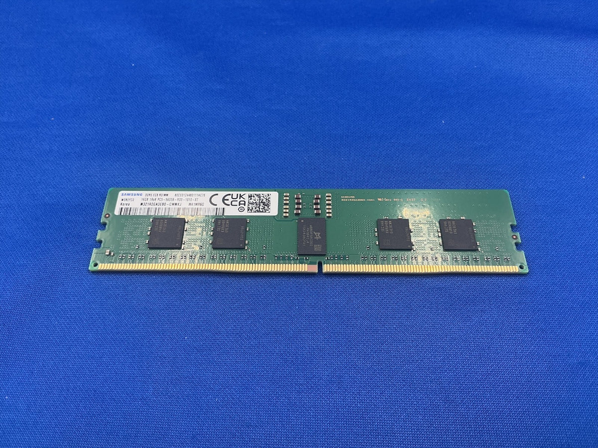M321R2GA3EB0-CWM SAMSUNG 16GB (1x16GB) 1Rx8 PC5-5600B RDIMM MEMORY