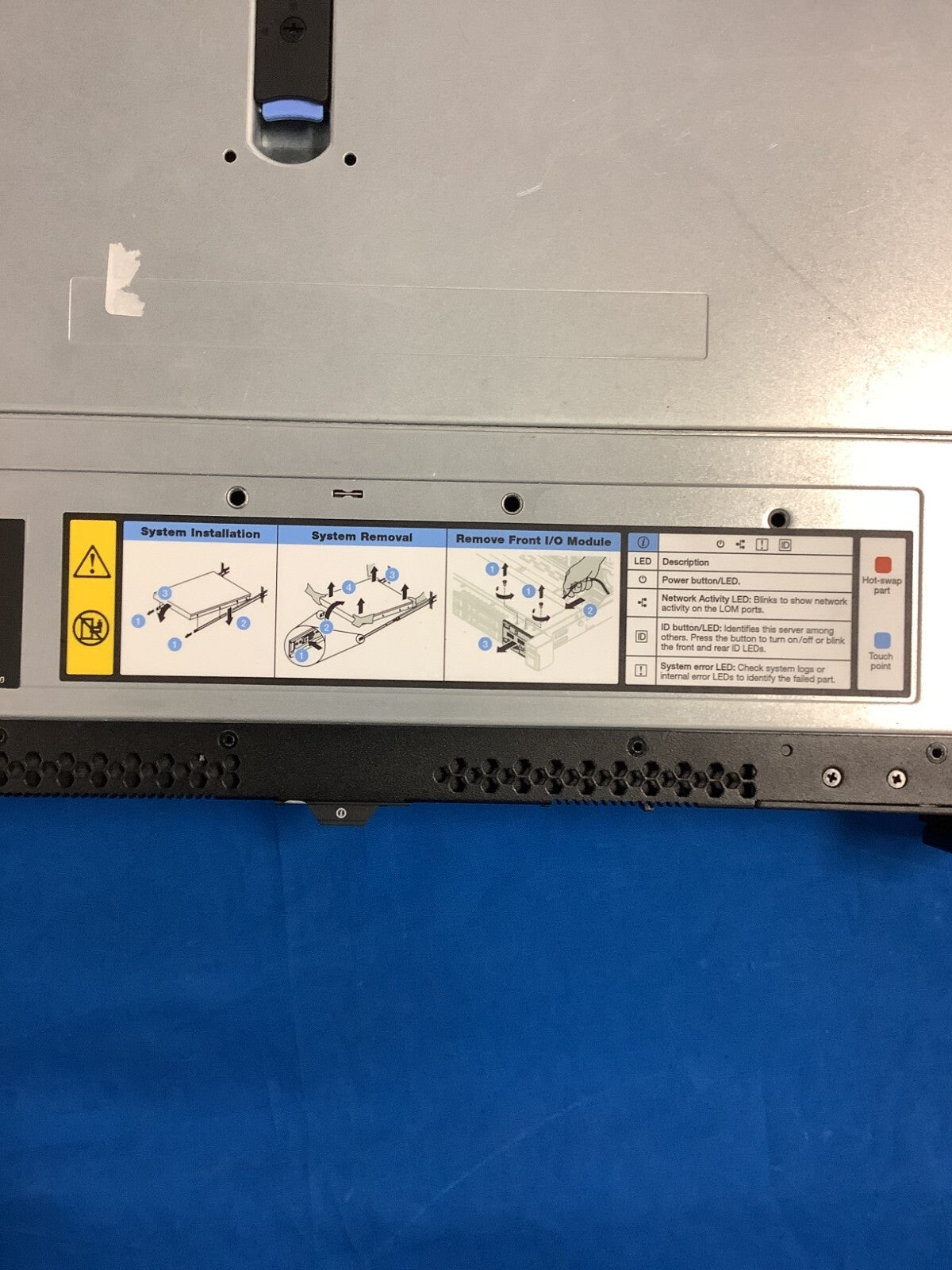 Lenovo ThinkAgile HX3320 Appliance Rackmount Server Chassis with 1100W PSU