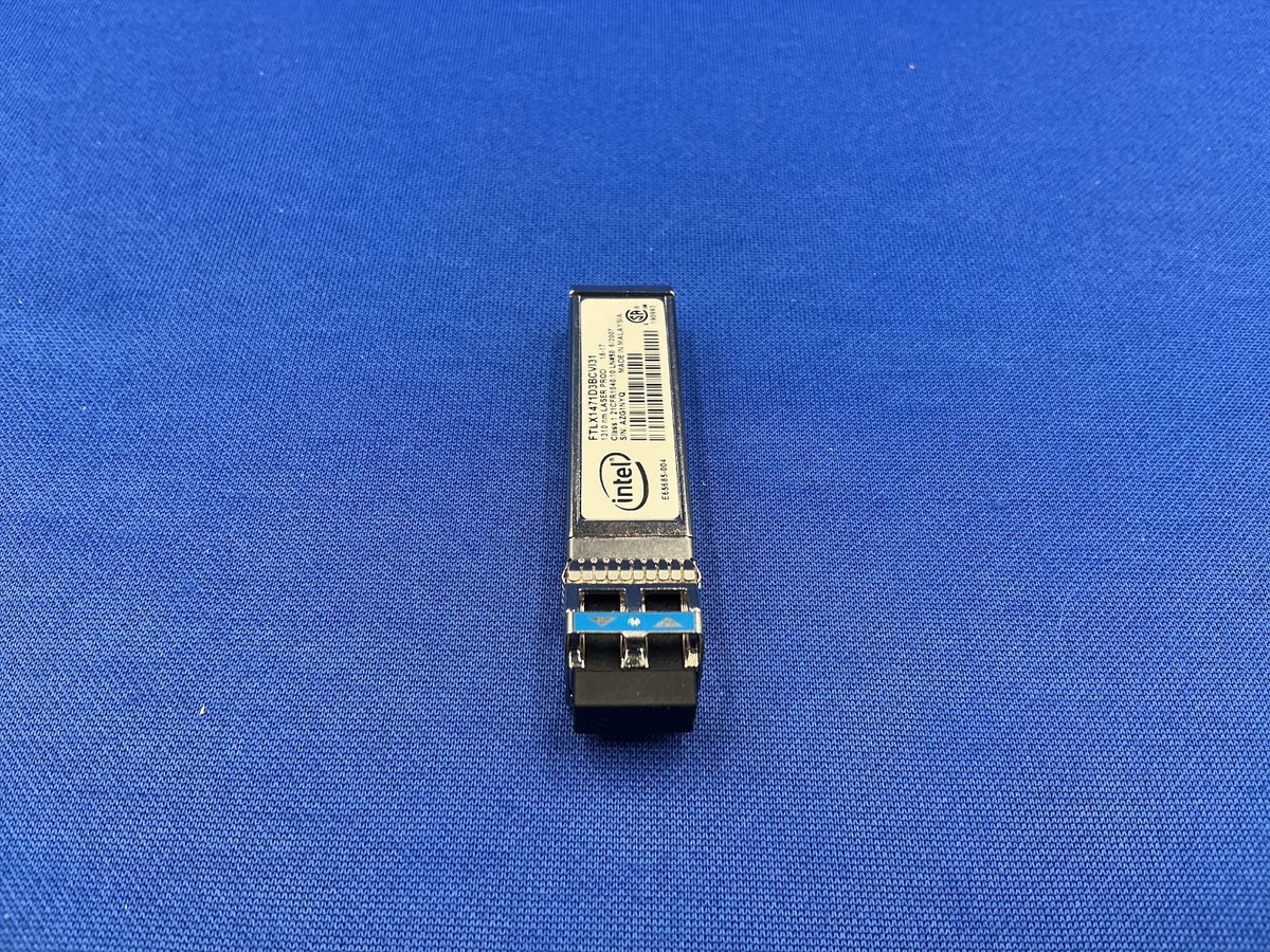 E10GSFPLR Original Intel 10G LR Ethernet SFP+ 1310nm 10km Optic FTLX1471D3BCVI31