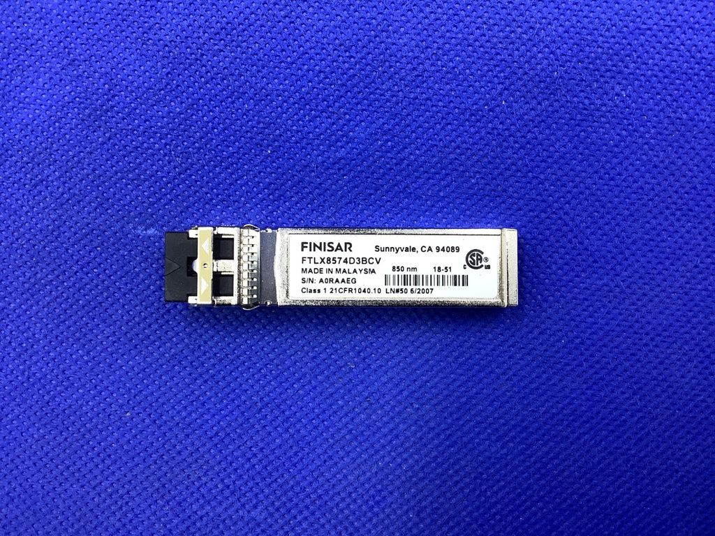 FTLX8574D3BCV Finisar 10Gb 10GBase-SR MMF 300m 850nm LC SFP+ Transceiver Module