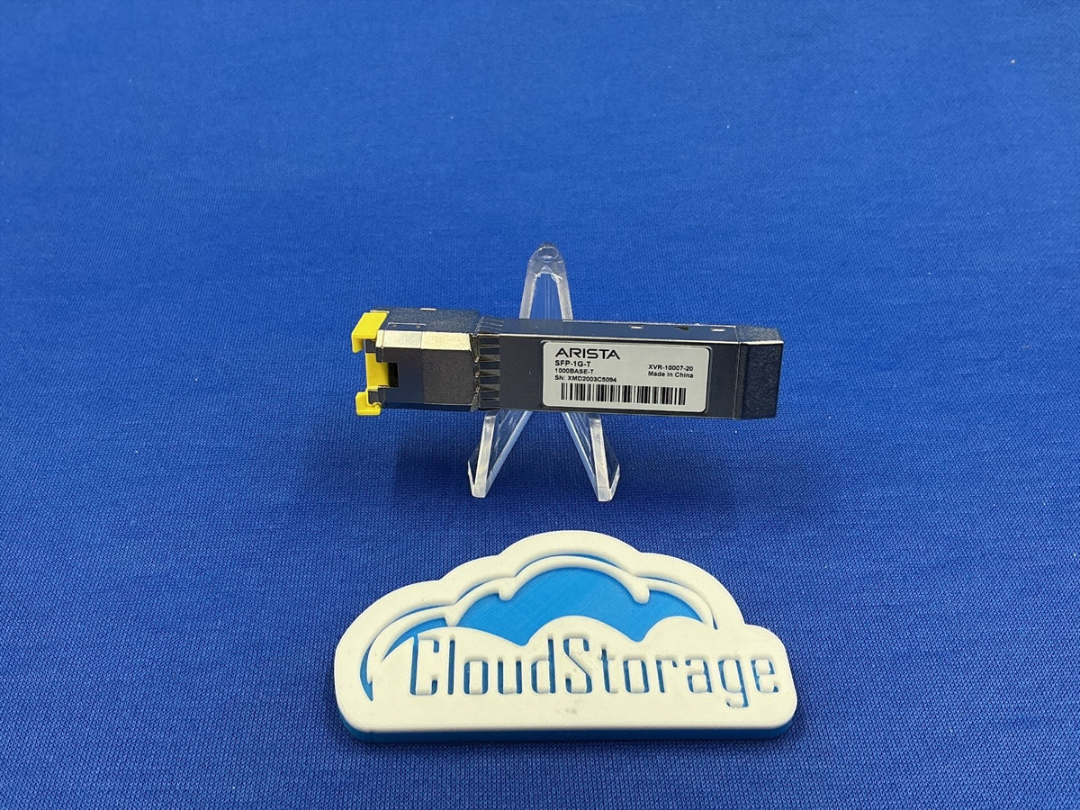 Arista SFP-1G-T 100/1000BASE-T RJ45 Copper SFP Gigabit Ethernet XVR-10007-20