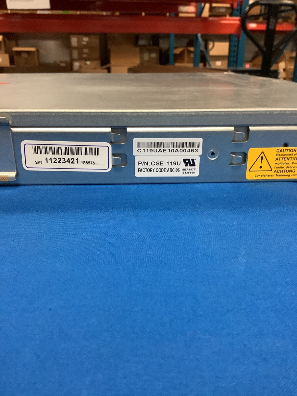 Supermicro SYS-1028U-TNRTP+ 750Wx2 PSU  Fans and cables heatsink