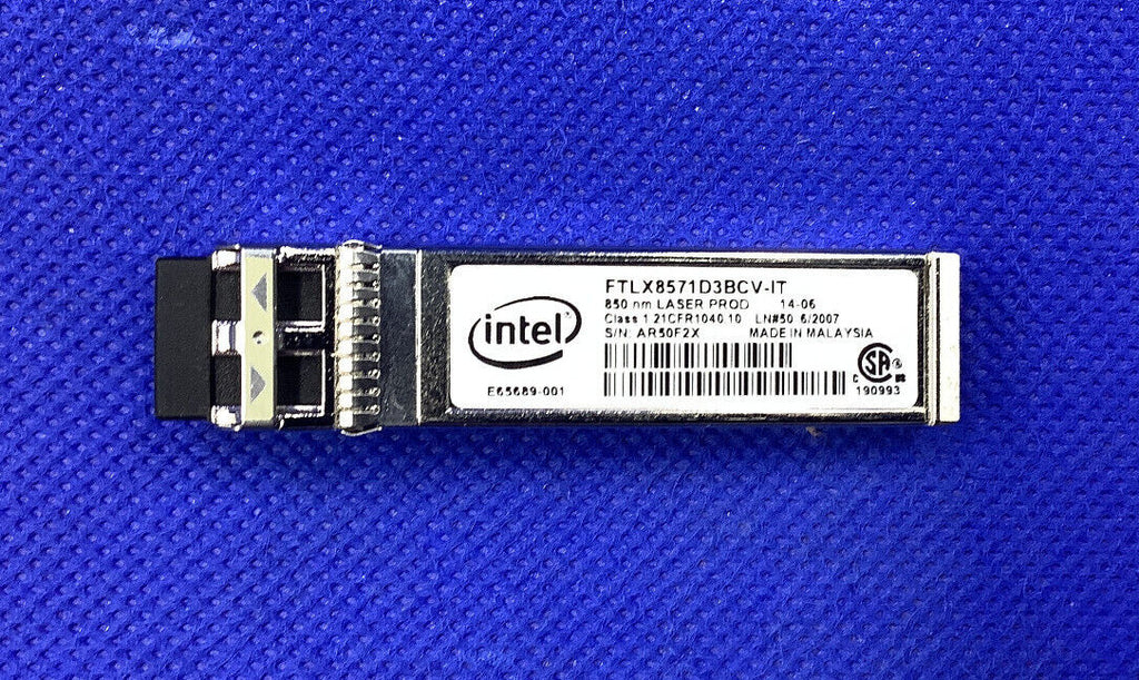 E10GSFPSR FTLX8571D3BCV-IT Intel 10G Ethernet SFP+ SR for X520 / X710