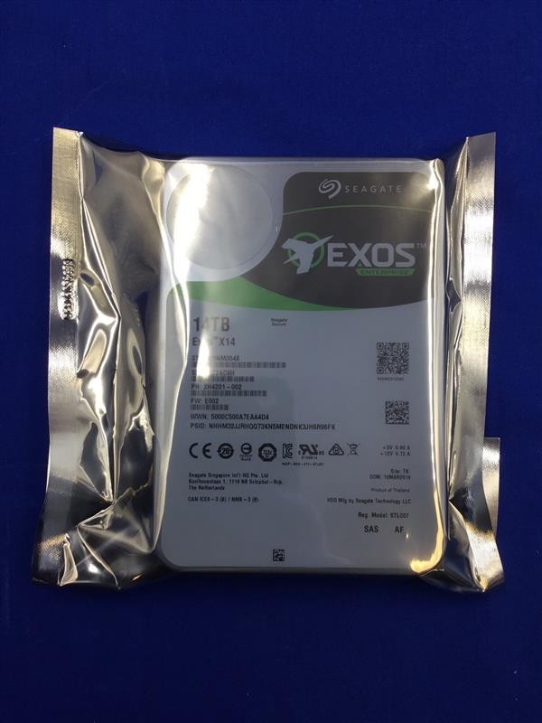 ST14000NM0048 Seagate Exos X14 14TB 7.2K SAS 12Gbps 3.5in 512e ENT HDD