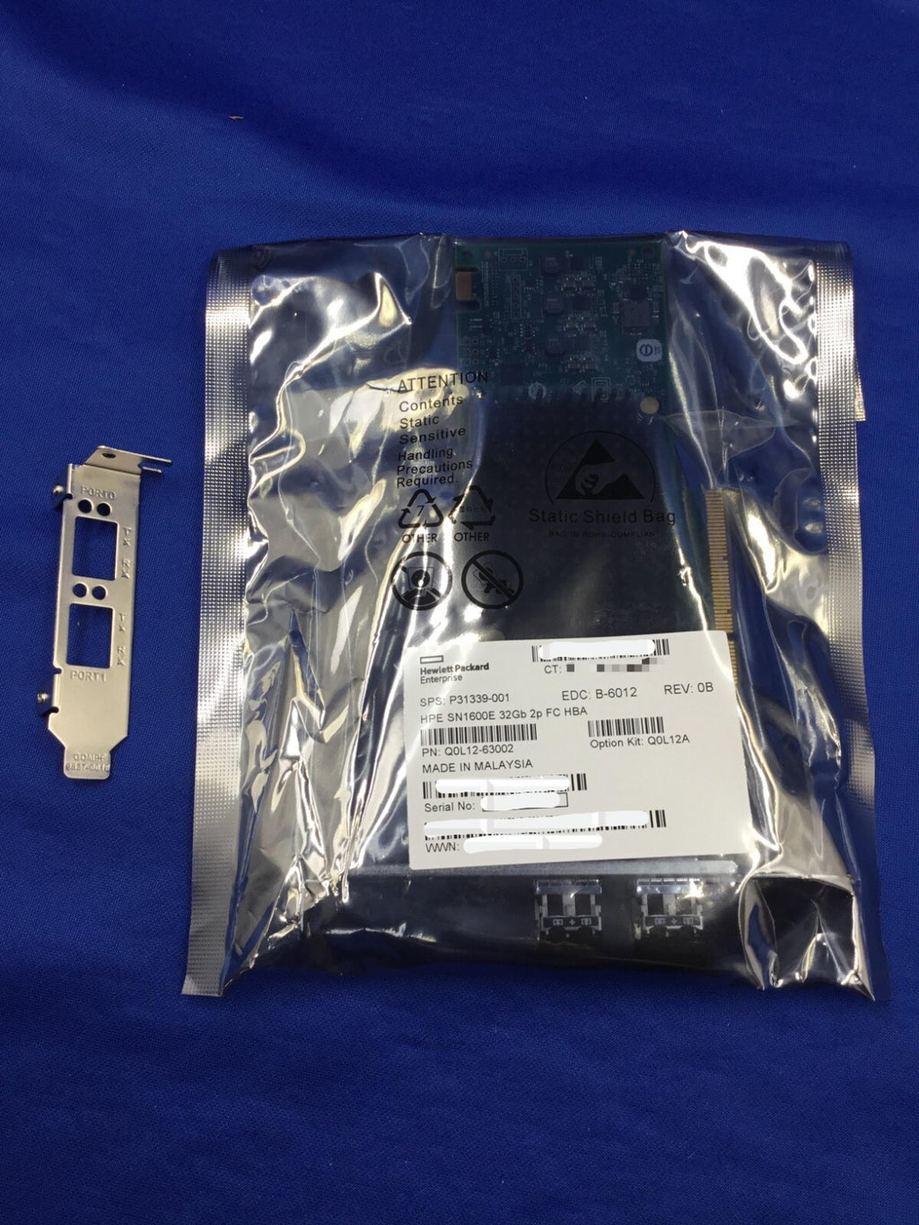 NEW BULK Q0L12A HPE SN1600E 32GB 2-PORT FIBRE CHANNEL HBA 870000-001 P31339-001