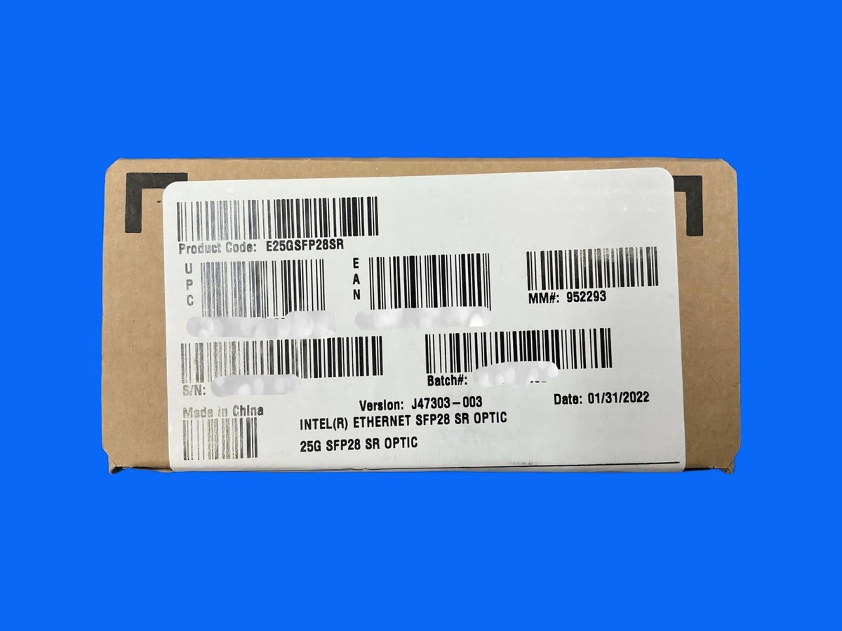 E25GSFP28SR Intel Ethernet SFP28 Optics Brand NEW