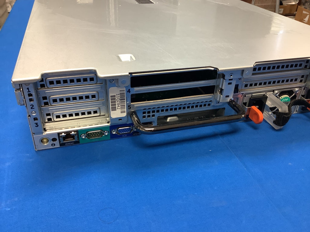 Dell PowerEdge R730 8 Bay 0599V5 SFF 2.5" 2U Server 1100W PSU heatsink