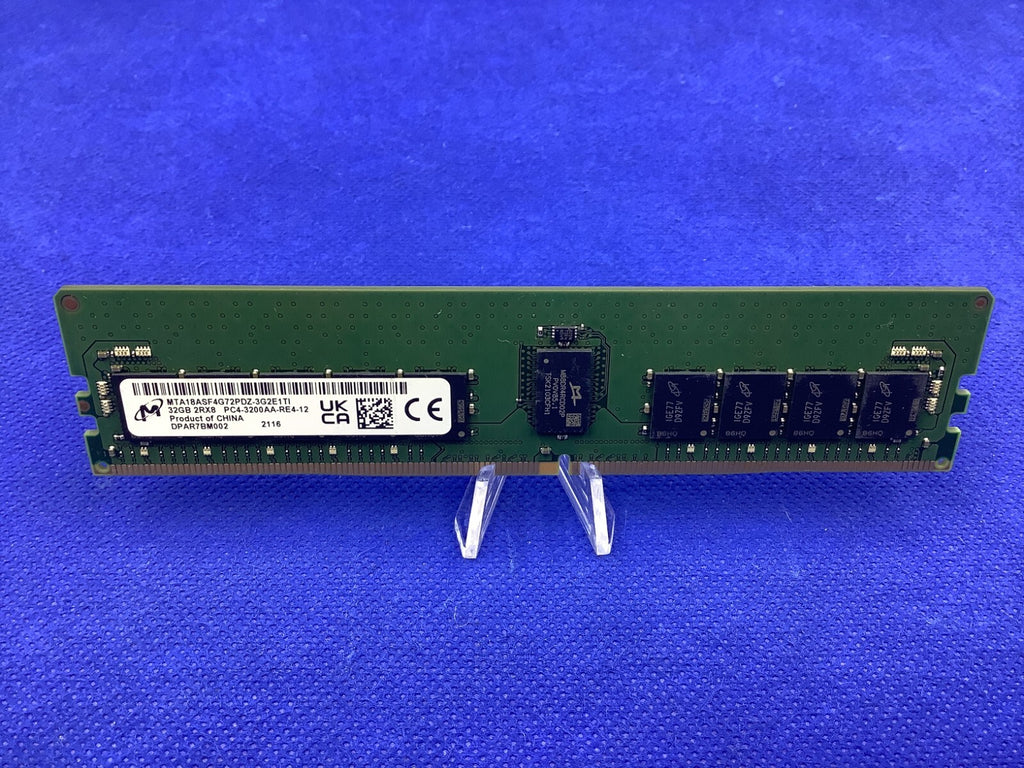 MTA18ASF4G72PDZ-3G2E1 MICRON 32GB (1X32GB) 2RX8 PC4-3200AA MEMORY