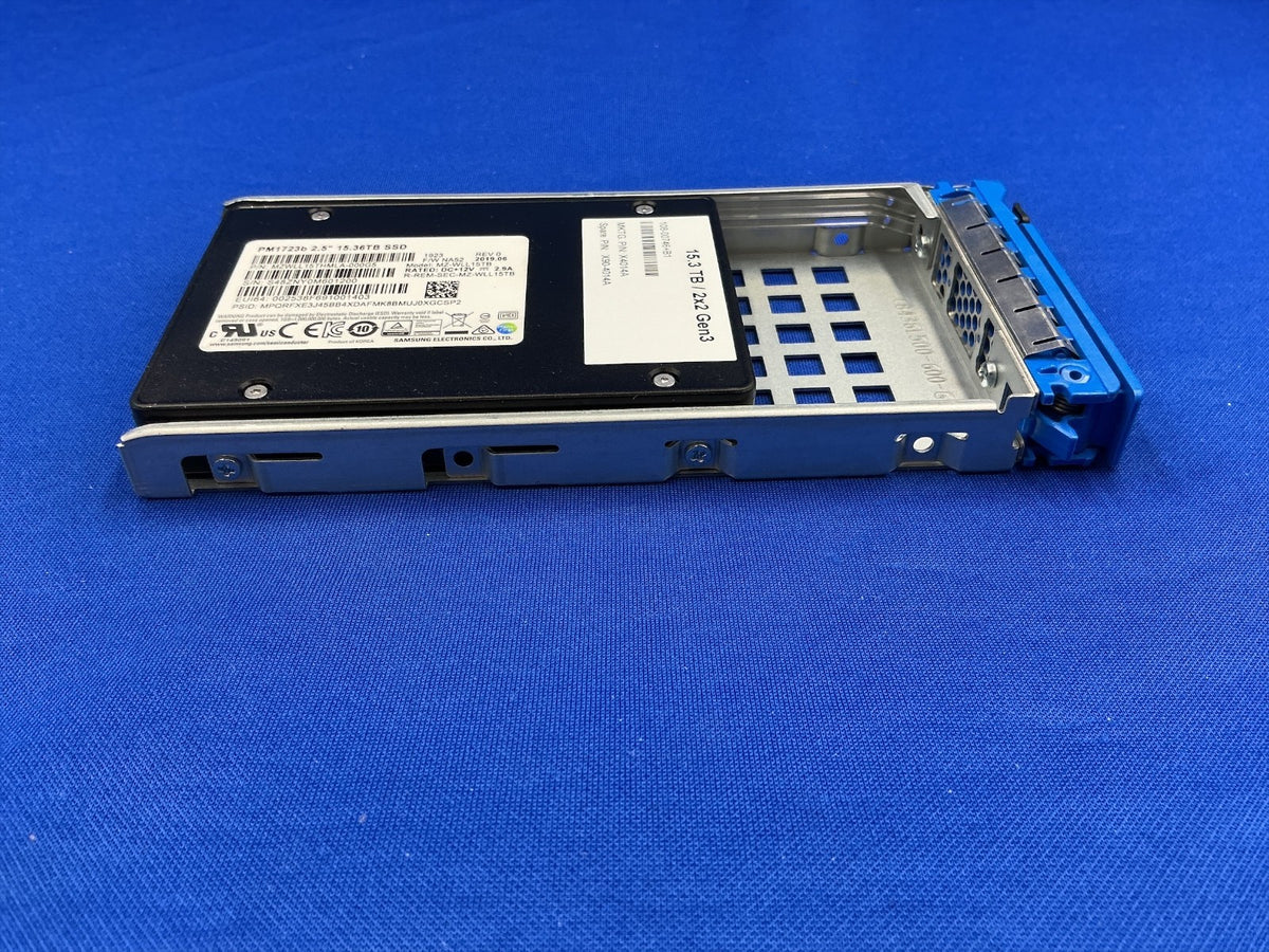 X4014A Netapp 15.3TB NVME U.2 PCIEGen3 2.5IN SSD 108-00859+E2 MZ-WLL15TB