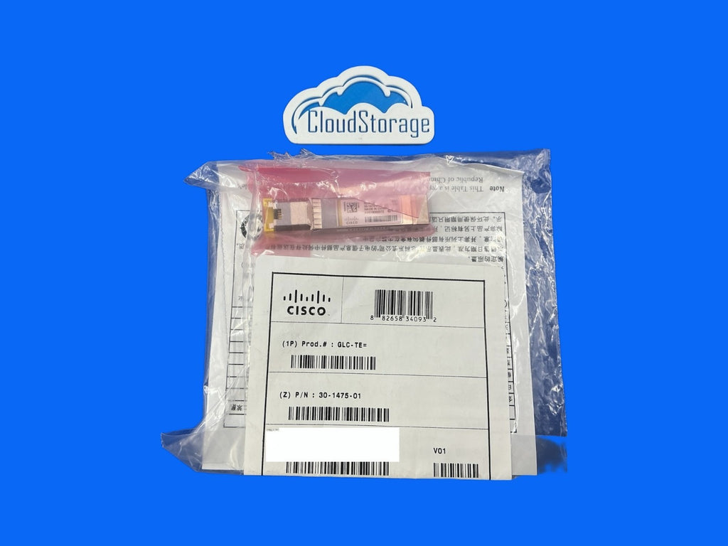 Genuine Cisco GLC-TE 30-1475-01 GBIC 1000BASE-T RJ Transceiver Module