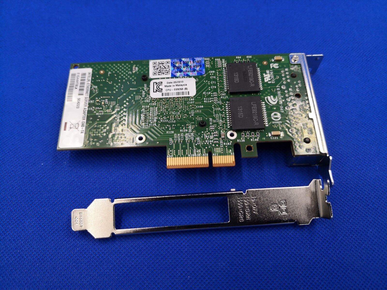 Originl Intel I340-T4 E1G44HT E1G44HTBLK Ethernet NIC Quad Port Adapter