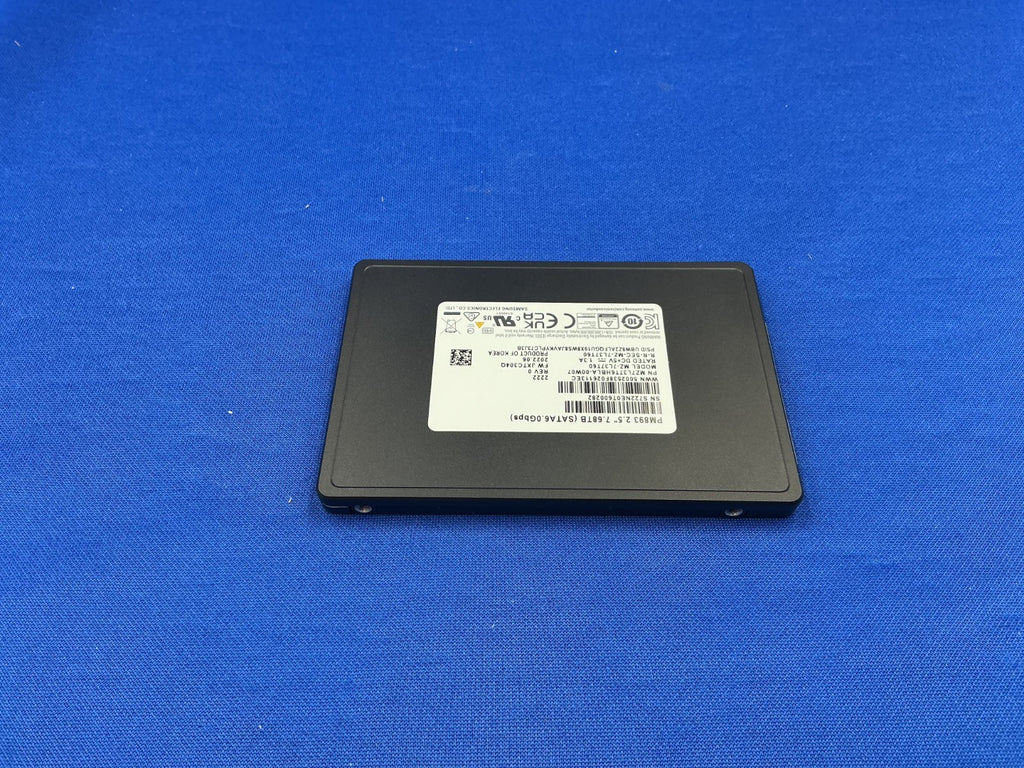 MZ-7L37T60 Samsung PM893 7.68TB SATA 6Gb/s 2.5" SSD MZ7L37T6HBLA-00W07