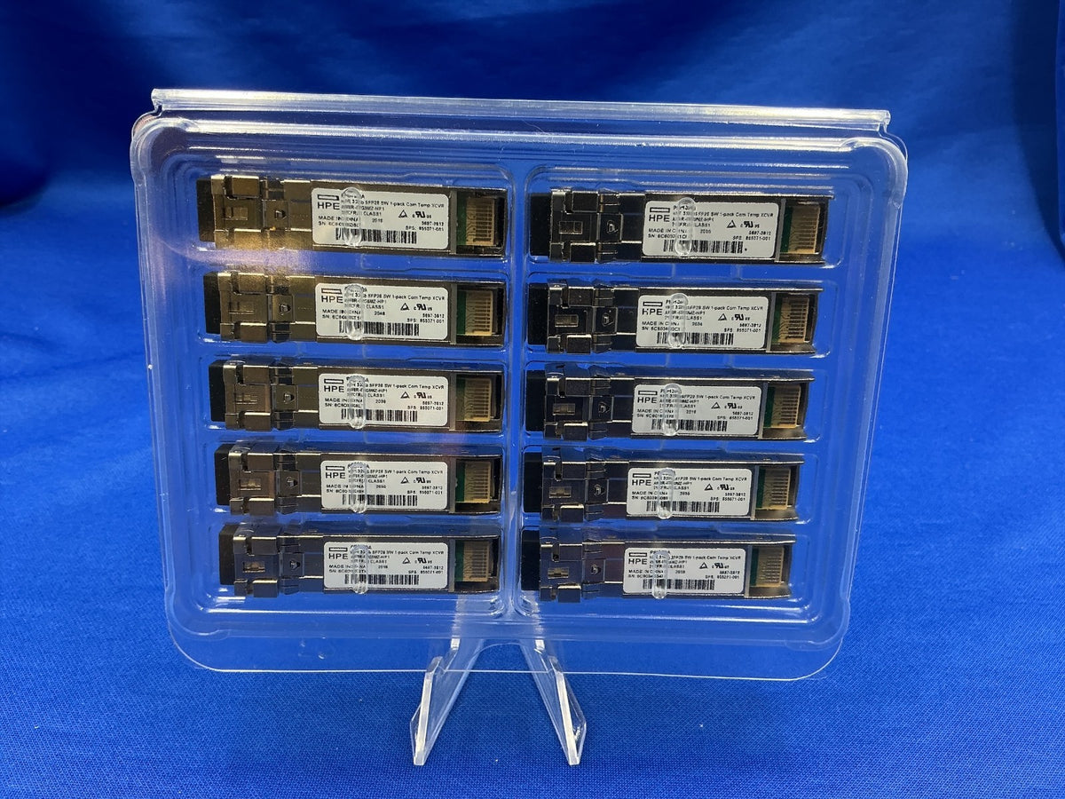P9H30A HPE 32GB SFP+ SW 1PACK Com Temp XCVR