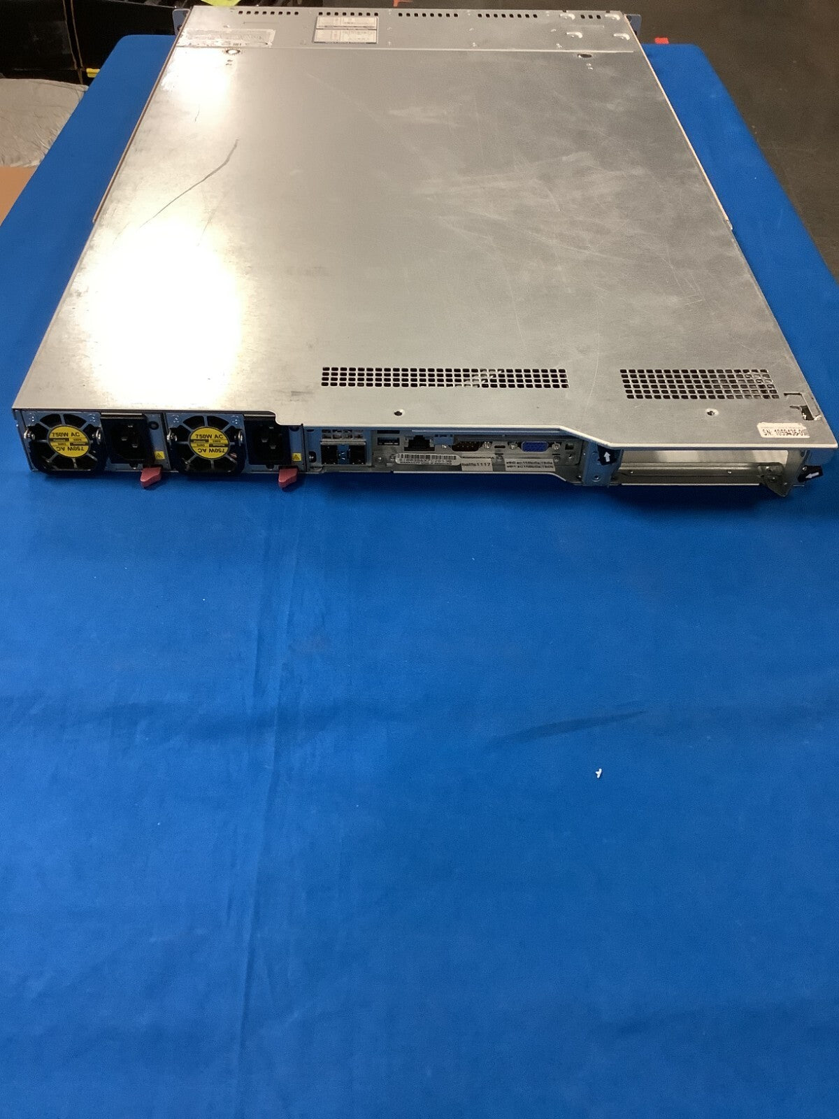 Supermicro SYS-1028U-TNRTP+ 750Wx2 PSU  Fans and cables heatsink